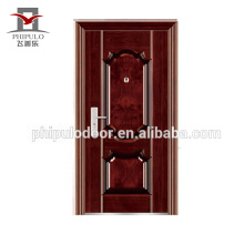 Chinese main gate design heat transfer entrance steel door for decorating houses